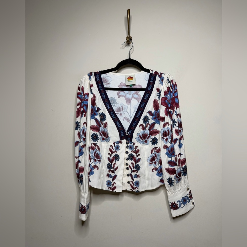 FARM Rio Malu Floral Top - Picture 4 of 8